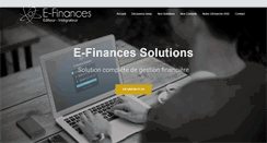 Desktop Screenshot of e-finances.fr